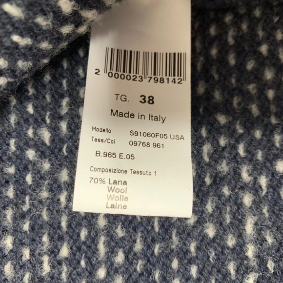 Caroline Freese Wool Cashmere Silk Sweater Cardigan Jacket 38 XS. 309 - Picture 3 of 4